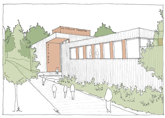 Councillors have agreed to invest £23 million in the development of The Octagon Theatre 